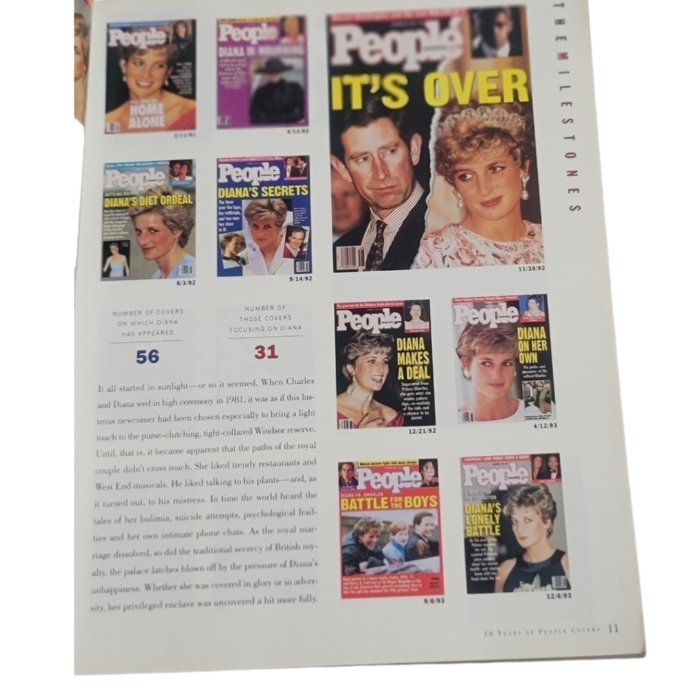 ⏳️Vintage⏳️PEOPLE Spring 1994 Twenty Years of People Covers - Picture 9 of 10